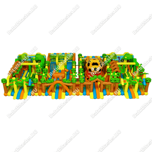 Коммерческий надувной батут "Остров фантазий"