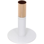 Подсвечник «GLOSS» 8*10 см, Белый/золото