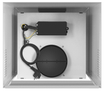 Дизайнерская пристенная вытяжка Meferi ROOMBOX40WH COMFORT фото 10