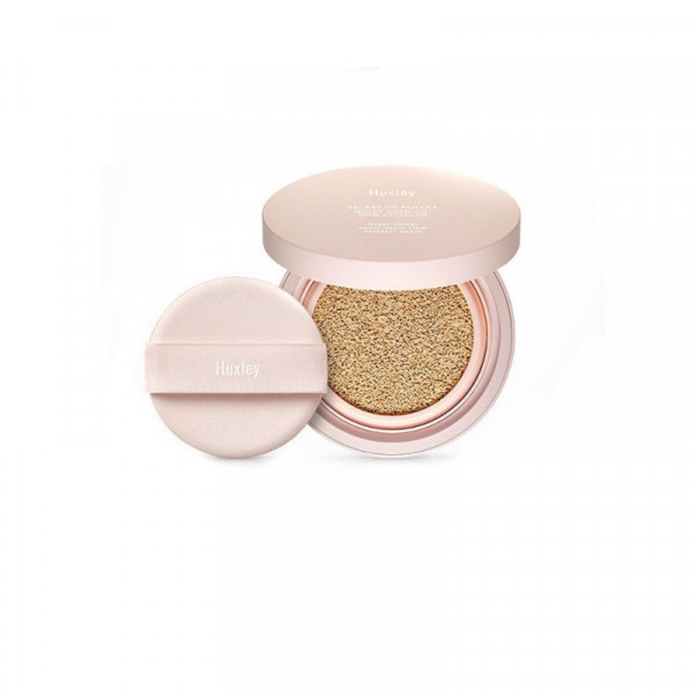 Кушон Huxley Moist Cushion: Own Attitude SPF24 1 White Desert