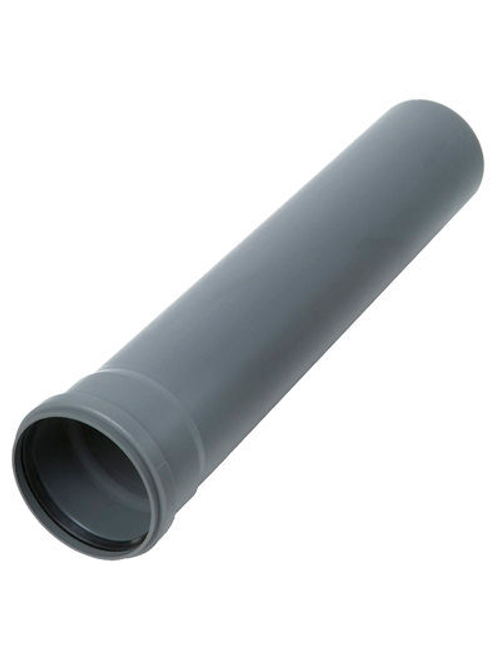Труба канализац. 110 мм 1 м (толщ.стен.2,7 мм) ТУ Политэк