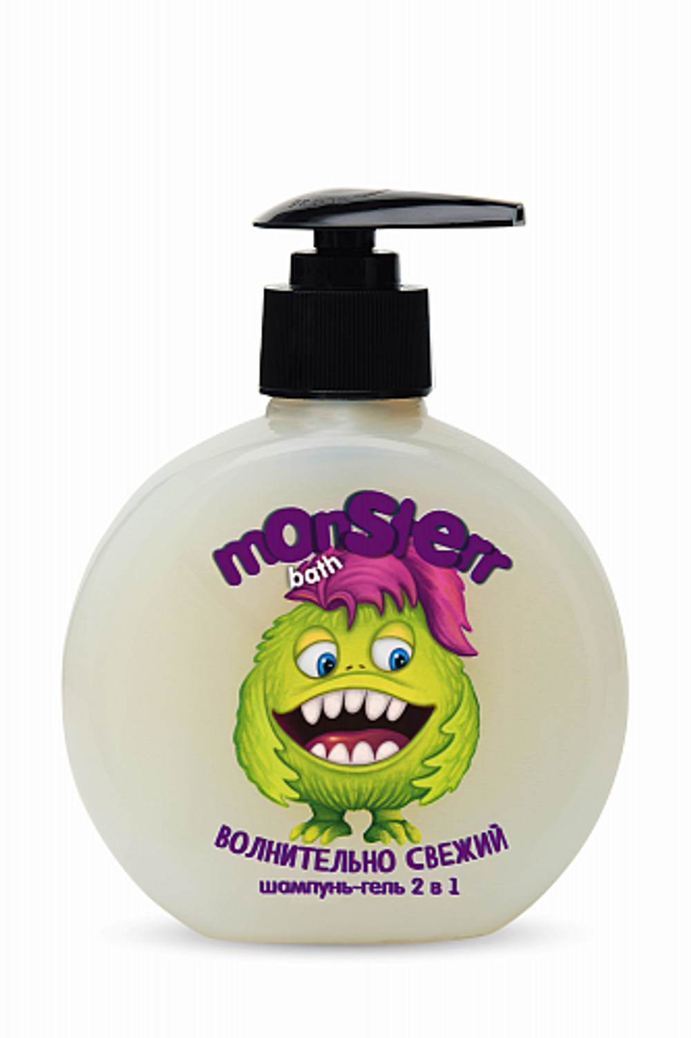 Шампунь-гель 2в1 "Волнительно Свежий", 280мл, "Manslerr Bath"