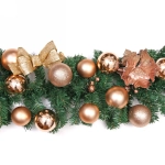 Гирлянда хвойная «Сказочное чудо» 1,8 м d=30 см, ПВХ, шампань (SST1950R-180)