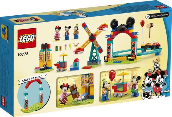 Lego konstruktor 10778 Mickey, Minnie and Goofy&#39;s Fairground Fun