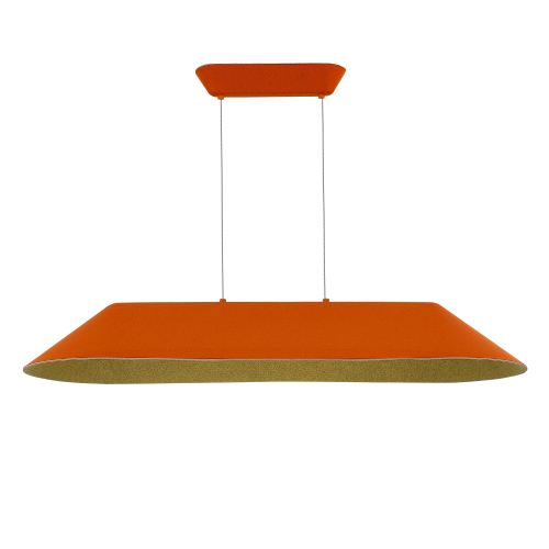 SL3001.823.01 Светильник подвесной ST-Luce Оранжевый,Серый/Оранжевый,Серый LED 1*32W 3000K SENTITO