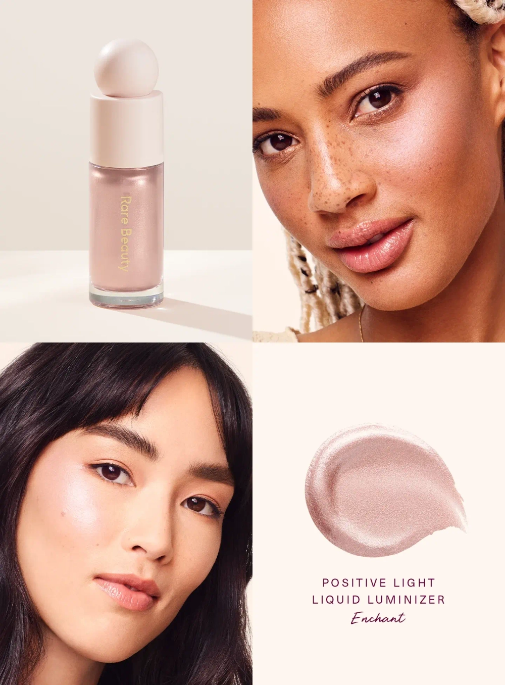 Хайлайтер жидкий Rare Beauty Positive Light Liquid Luminizer Enchant