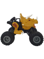 Машинка-динозавр на радиоуправлении с паром, USB зарядное устройство, световые и звуковые эффекты