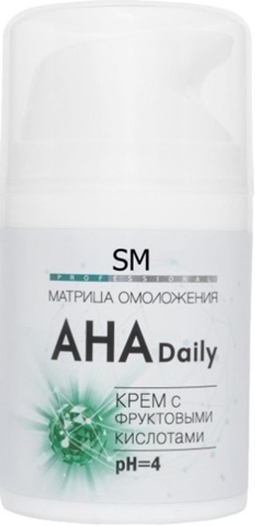 Крем AHA Daily с фруктовыми кислотами (pH-4) 50мл Stella Marina