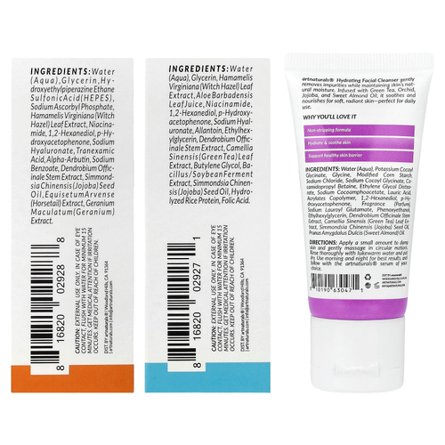 artnaturals, Artnaturals®, эксклюзивный набор для ухода за кожей, 5 предметов