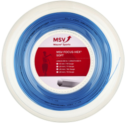 Теннисные струны MSV Focus Hex Soft (200 m) - красный