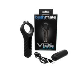 Виброкольцо Bathmate Vibe Edge черное