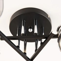 Citilux Клаус CL134165 Люстра потолочная Чёрная