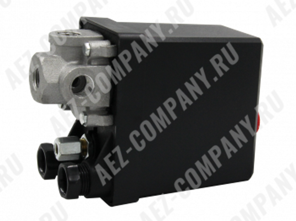 Автоматика компрессора с рег. давления (380-В, 1-вх:1/4", 3-вых:1/4") [AEZ]