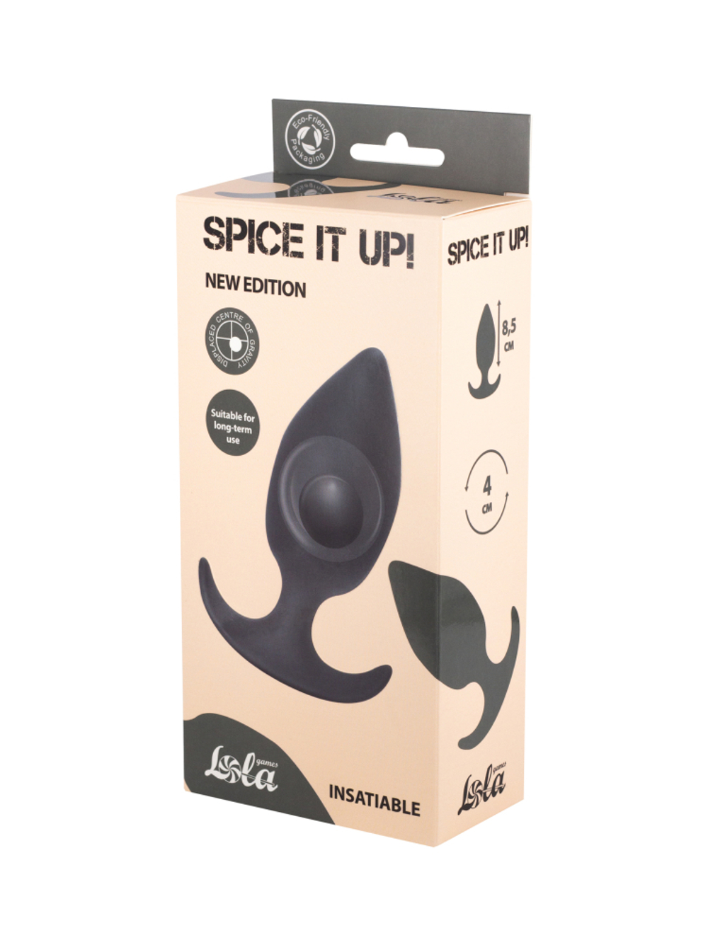 Lola games Spice it up Insatiable - Пробка со смещенным центром тяжести