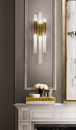 Настенный светильник Waterfall 6 gold