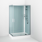 Душевая кабина 120x80 см, без гидромассажа AM.PM Gem W90C-404-12080MT Стекло прозрачное, профиль хром матовый