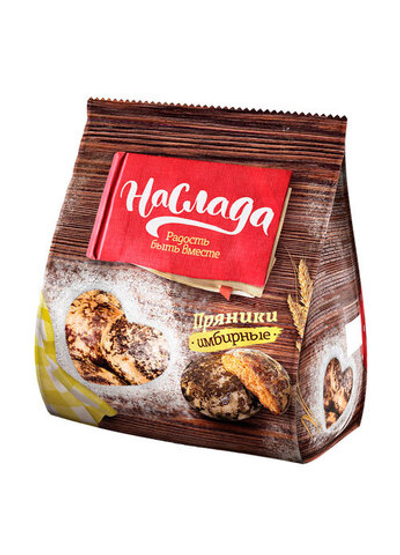 Пряники Наслада Имбирные 340 г.