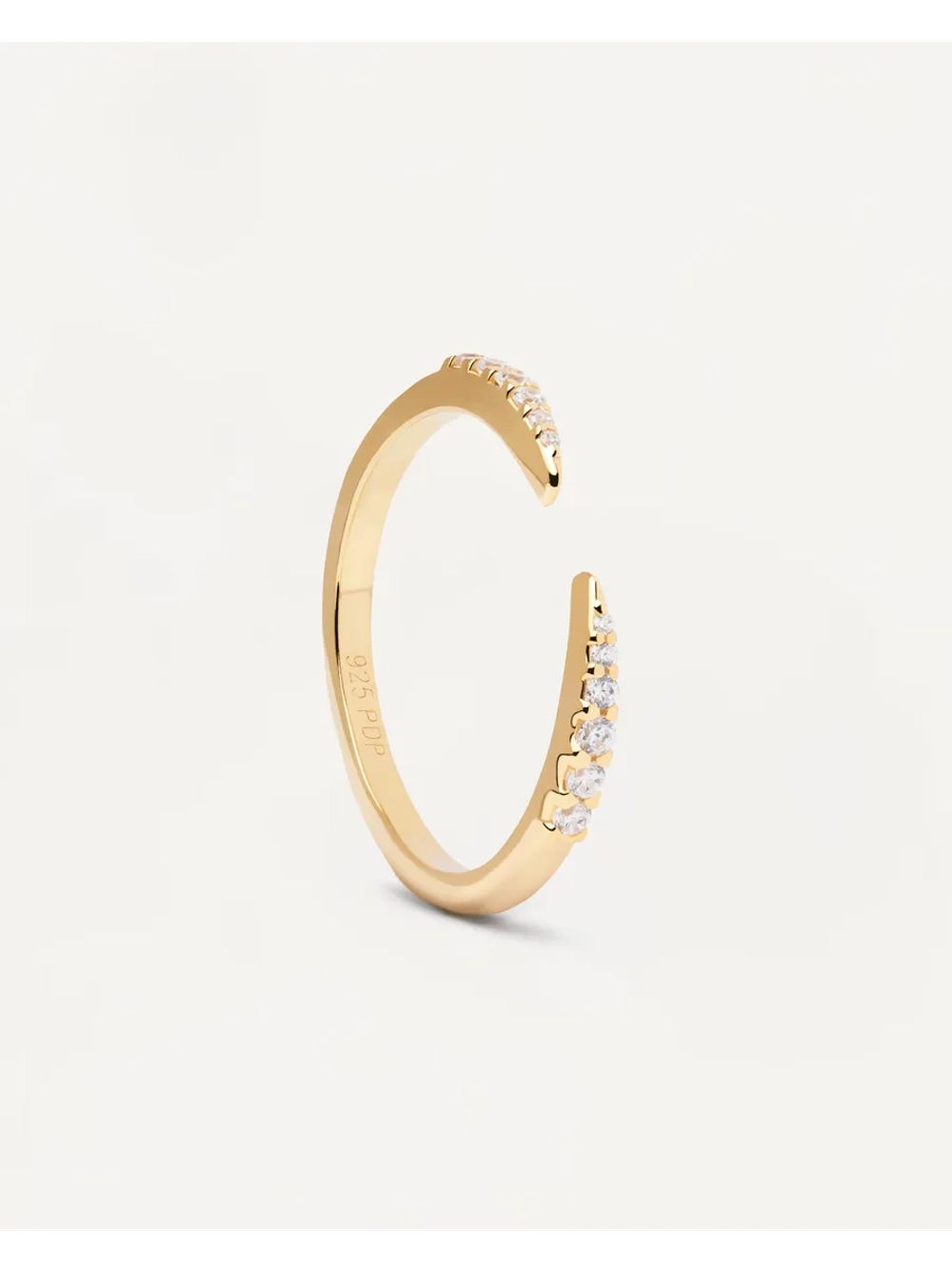 Кольцо Stare серебро 925 пробы покрытое золотом