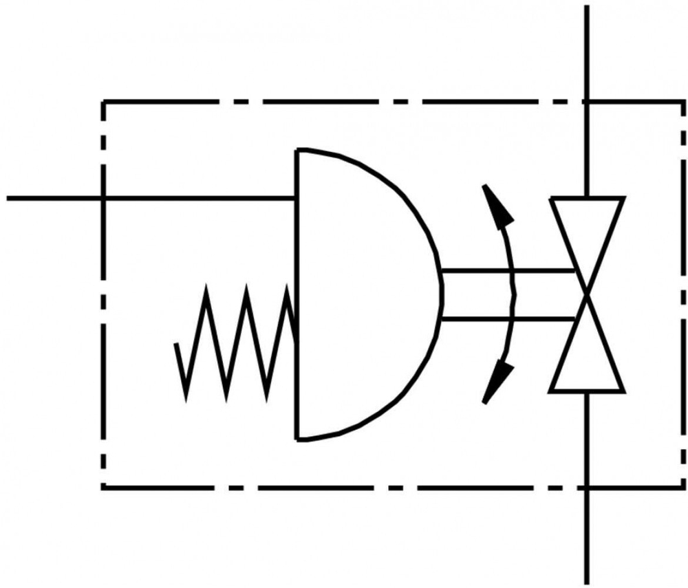 Шаровой кран с приводом Festo VZBM-A-3/4-RP-25-D-2-B2-PB20 Ру25 Ду20 (PN25 DN20)