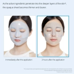 Двухступенчатая тканевая маска VT HYDROP Reedle Shot 100HL 2-Step Mask голубая