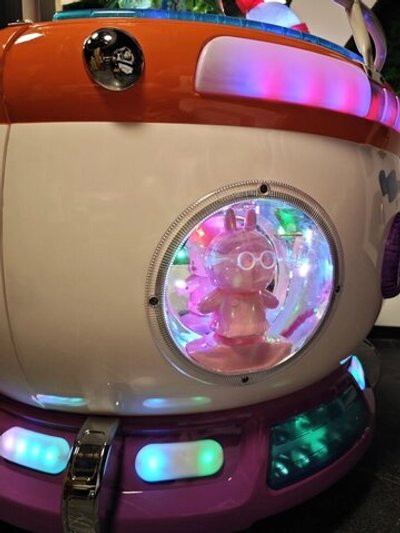 2-х местная детская карусель "Нло-шка"