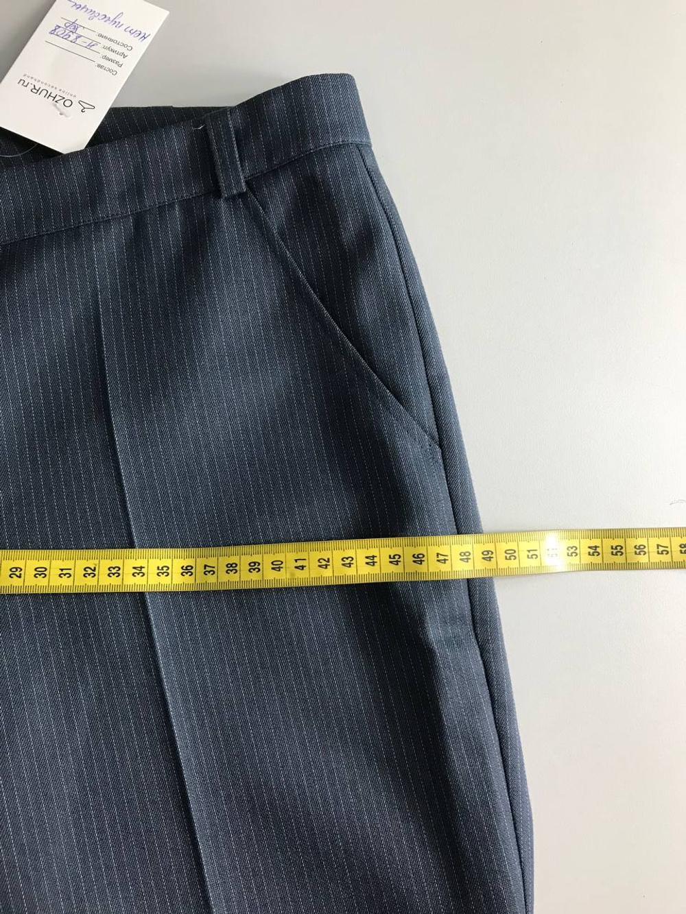 Брюки Карамелли прямого кроя, визуально на 48 размер