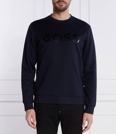 Худи Salbo Mirror BOSS GREEN - темно-синий(50501198)