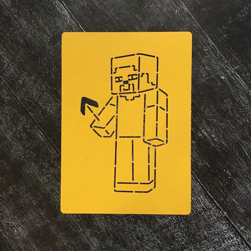 Майнкрафт человек №2