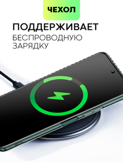 Чехол BROSCORP для Infinix Hot 11S (арт. INF-HOT11S(NFC)-TPU-01-POCKET)