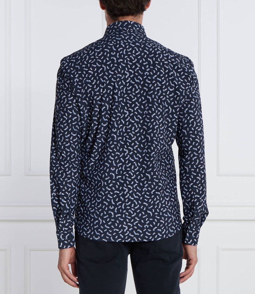 Рубашка LIAM BOSS BLACK - темно-синий(50503538)