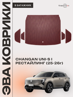 Коврики ЭВА в багажник для Changan UNI-S рестайлинг (CS55 Plus рестайлинг 2) 2025-2026г