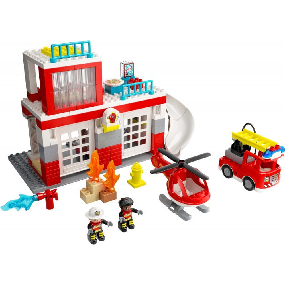 LEGO DUPLO - Пожарная часть и вертолет 10970