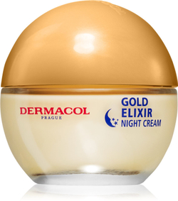 Dermacol Gold Elixir - омолаживающий ночной крем с икрой /   50  ml  / GTIN 8595003929127