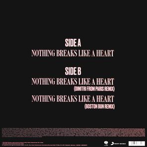 Mark Ronson Feat: Miley Cyrus / Nothing Breaks Like A Heart (12" Vinyl Single)