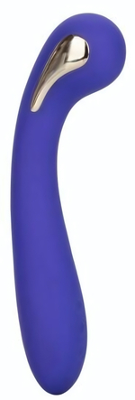 Фиолетовый вибромассажер с электростимуляцией Intimate Estim Petite G Wand - 19 см. (Цвет: фиолетовый)