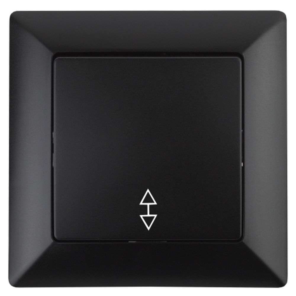 Переключатель Intro Solo 4-103-05 одноклавишный 10А-250В, IP20, СУ, антрацит