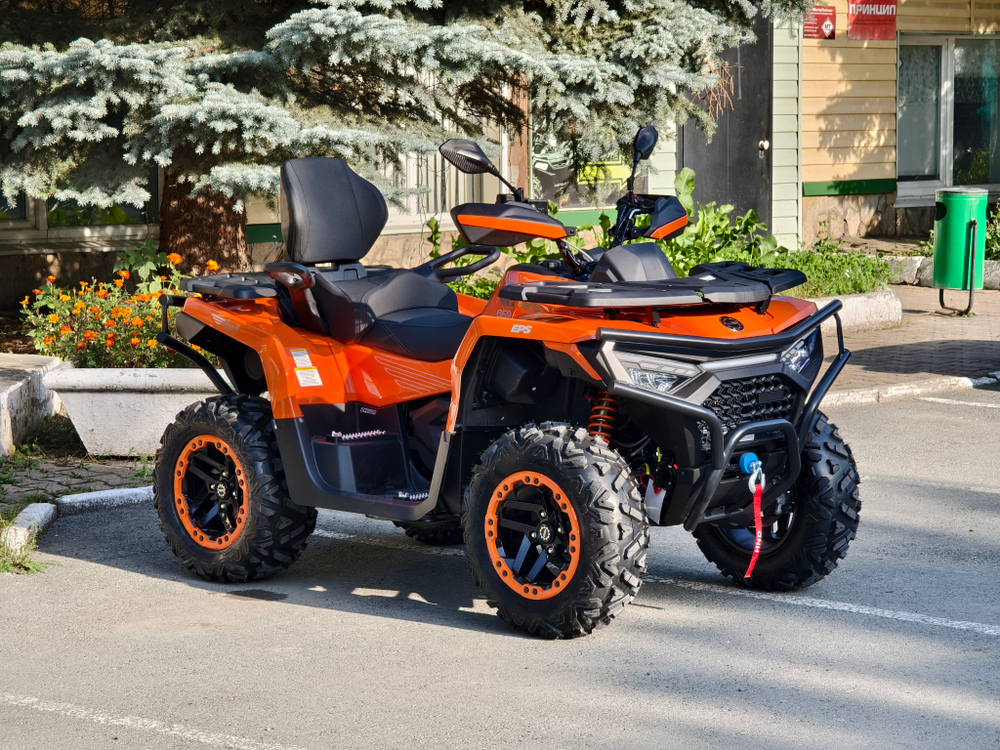 Квадроцикл HND QRX 650 PRO EPS оранжевый