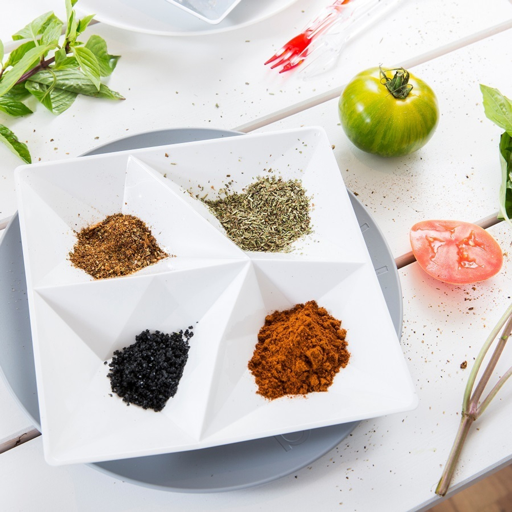 Менажница club, белая