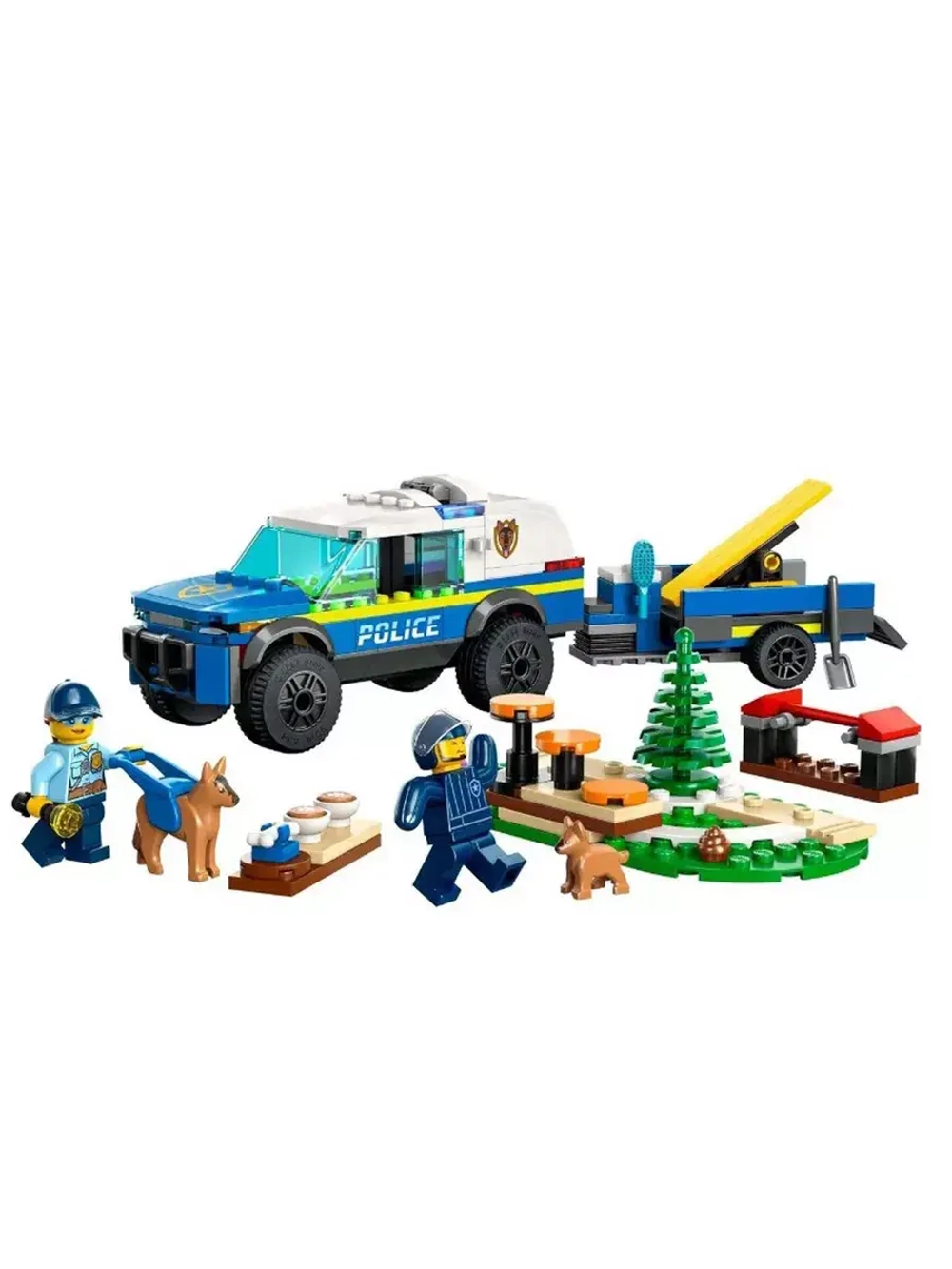 Лего Сити Дрессировка собак полиции 60369 Lego City