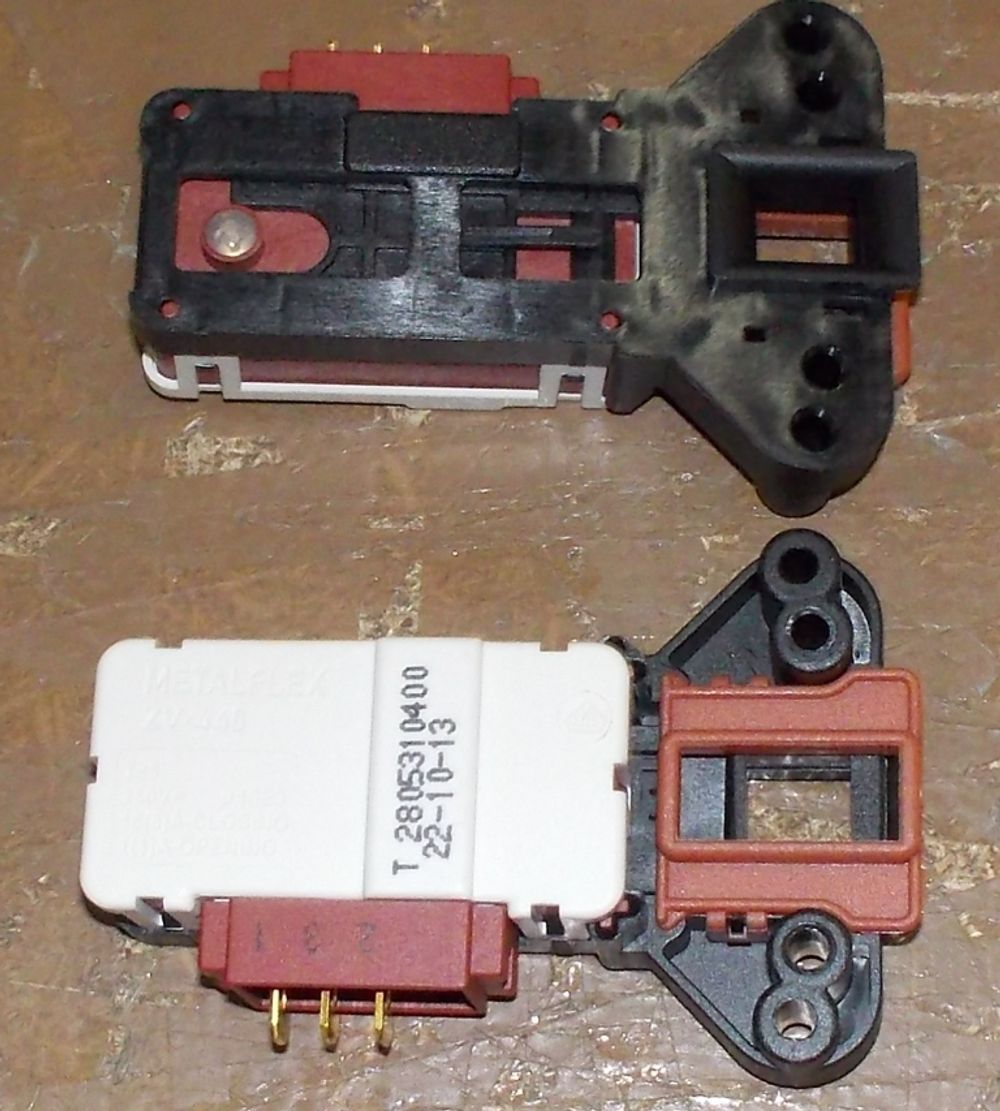 Устройство блокировки люка (УБЛ) для стиральной машины Beko (Беко) - 2805310100, 2805310400