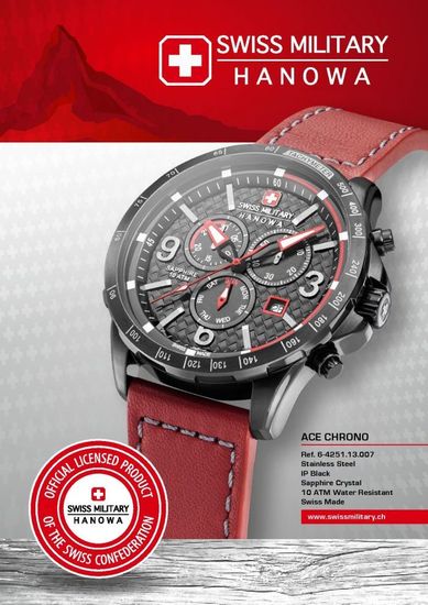 Швейцарские часы Swiss Military Hanowa 06-4251.13.007