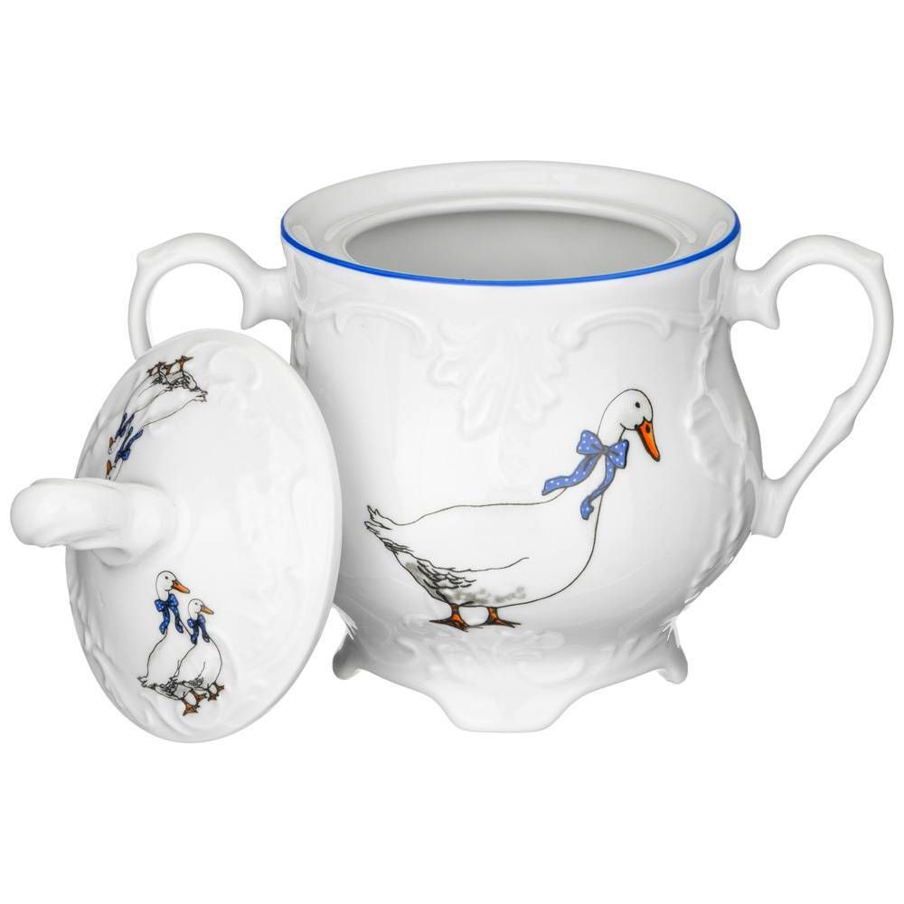 САХАРНИЦА РОКОКО "ГУСИ" 400МЛ МАЛ.УП. 6ШТ БЕЗ УПАК.