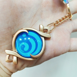 Брелок светящийся "Genshin Impact / Геншин - Фонтейн"