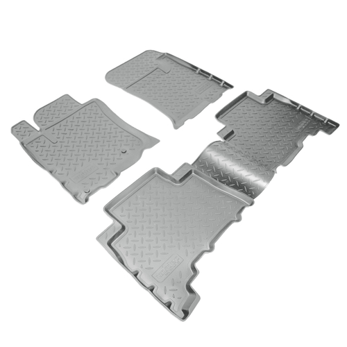 Ковры в салон Norplast/Unidec для Lexus GX II (2009-2013), Серый, 4 штуки, арт.NPL-Po-47-35-G