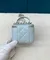 Сумка Chanel Vanity mini, голубой