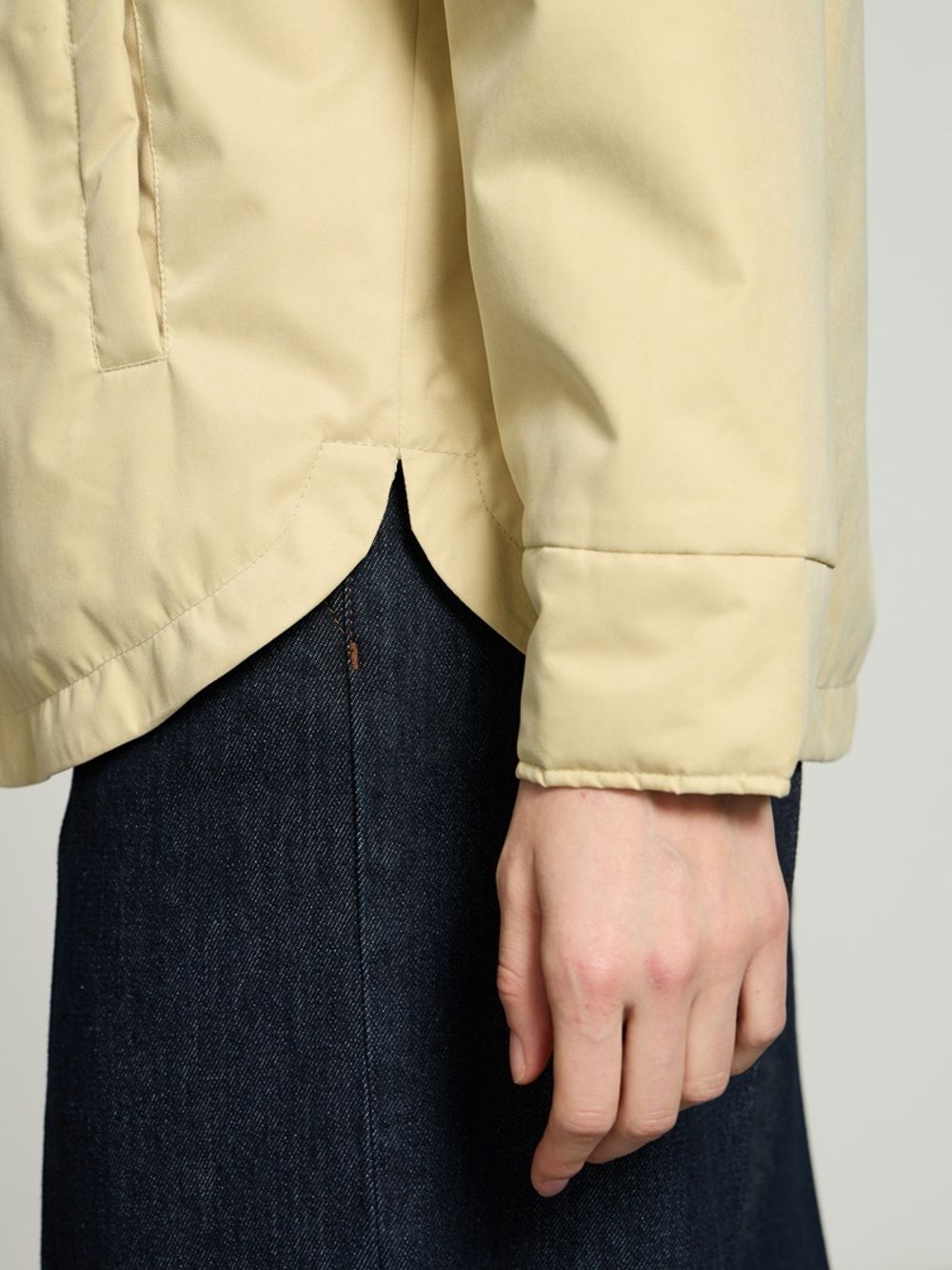 Куртка Бостон желтая утепленная