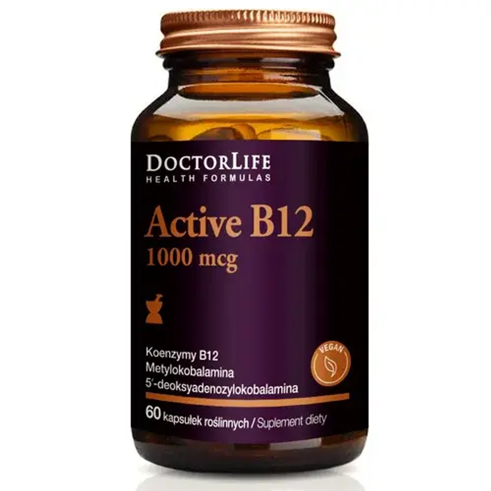 Doctor Life Активный витамин B12 1000 - 60 капсул