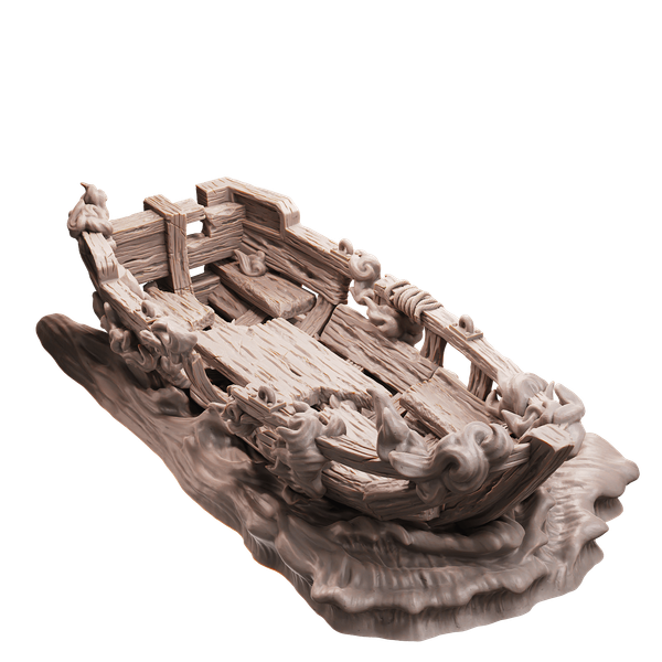 Завистливая буря Envious Tempest Миниатюры 32-56-75мм (Нет / 32mm / Ghostly Raft)