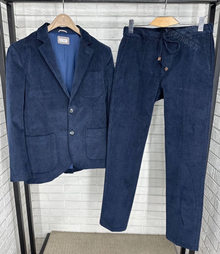 Вельветовый костюм Brunello Cucinelli