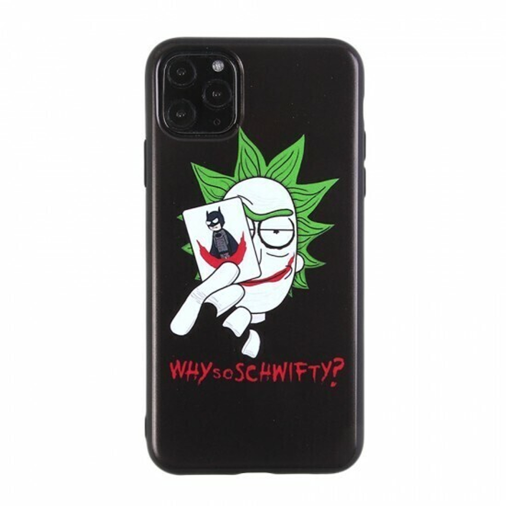 Чехол ТПУ Рик и Морти для iPhone 12 Pro Max, 012120